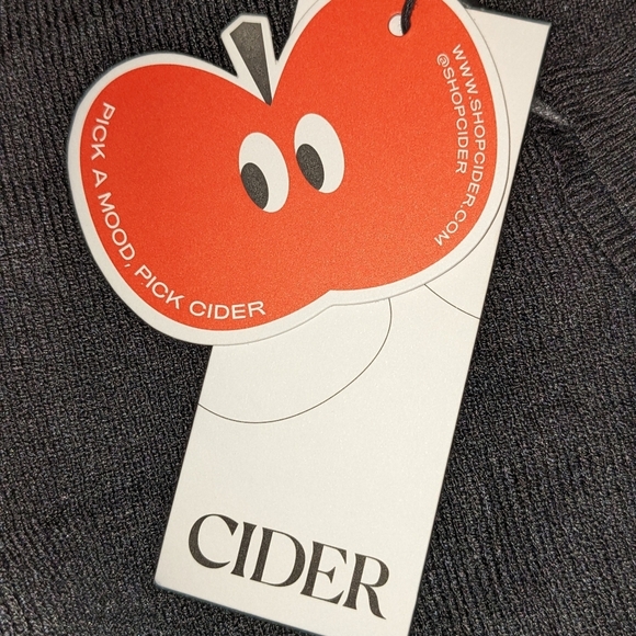 Cider High Neck Knit Long Sleeve Top Sweater‎ Curve & Plus 4X Black NWT - Picture 10 of 12